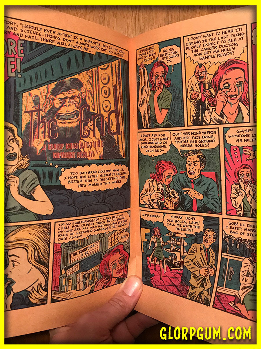 BANNED COVER! Romantic 3-D Sci-FI Nightmare Goes To War #2