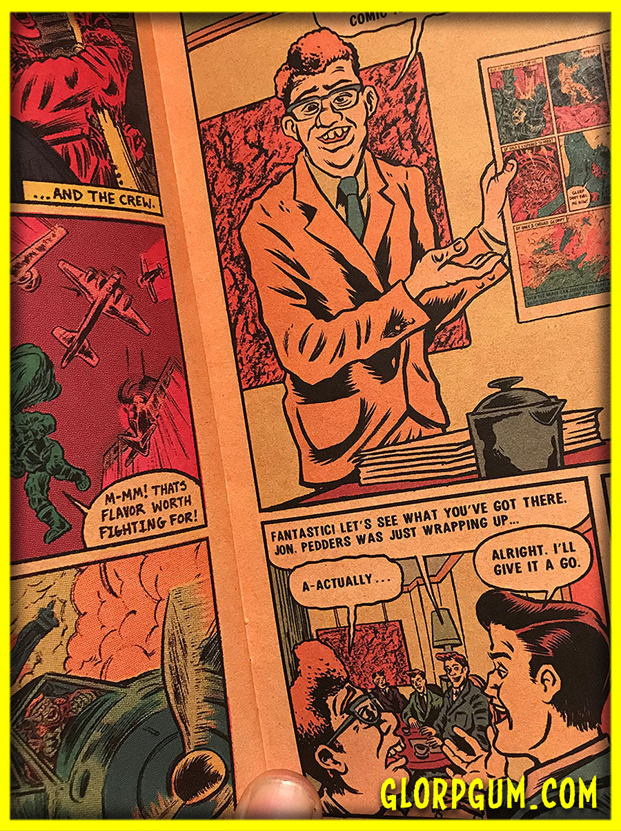 BANNED COVER! Romantic 3-D Sci-FI Nightmare Goes To War #2