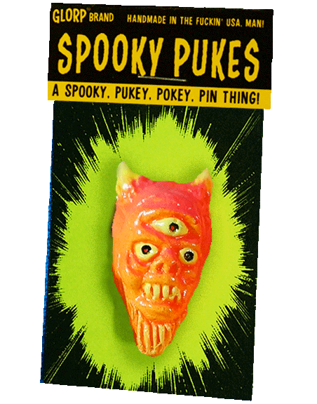 GLORP SPOOKY PUKES! No. 4: Evil Edwill!