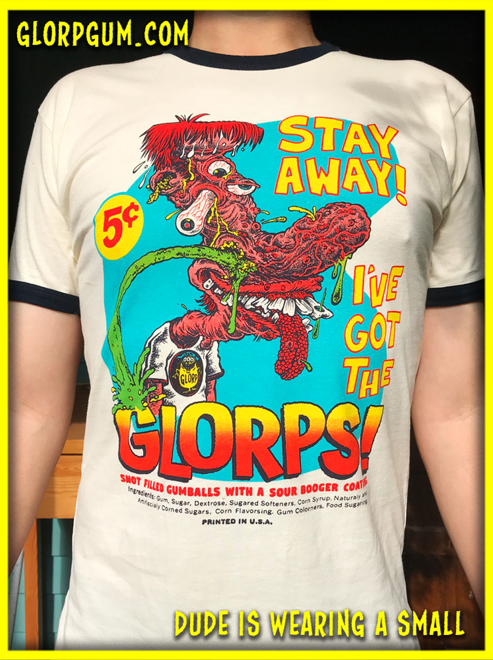 GLORP Hip Hep! (with FREE GLORP STAY AWAY T-Shirt)