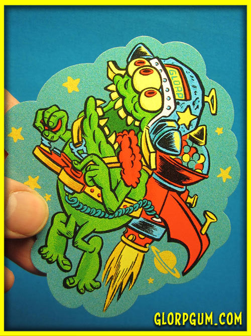 GLORP Die Cut Vinyl Sticker Pack!