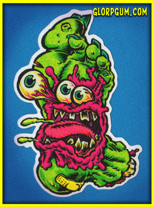 1980&#39;s GLORP Sticky Foot Sticker