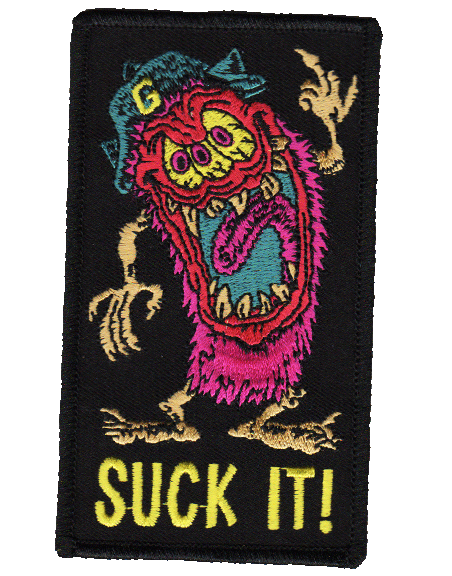 Bootleg GLORP Suck It Patch