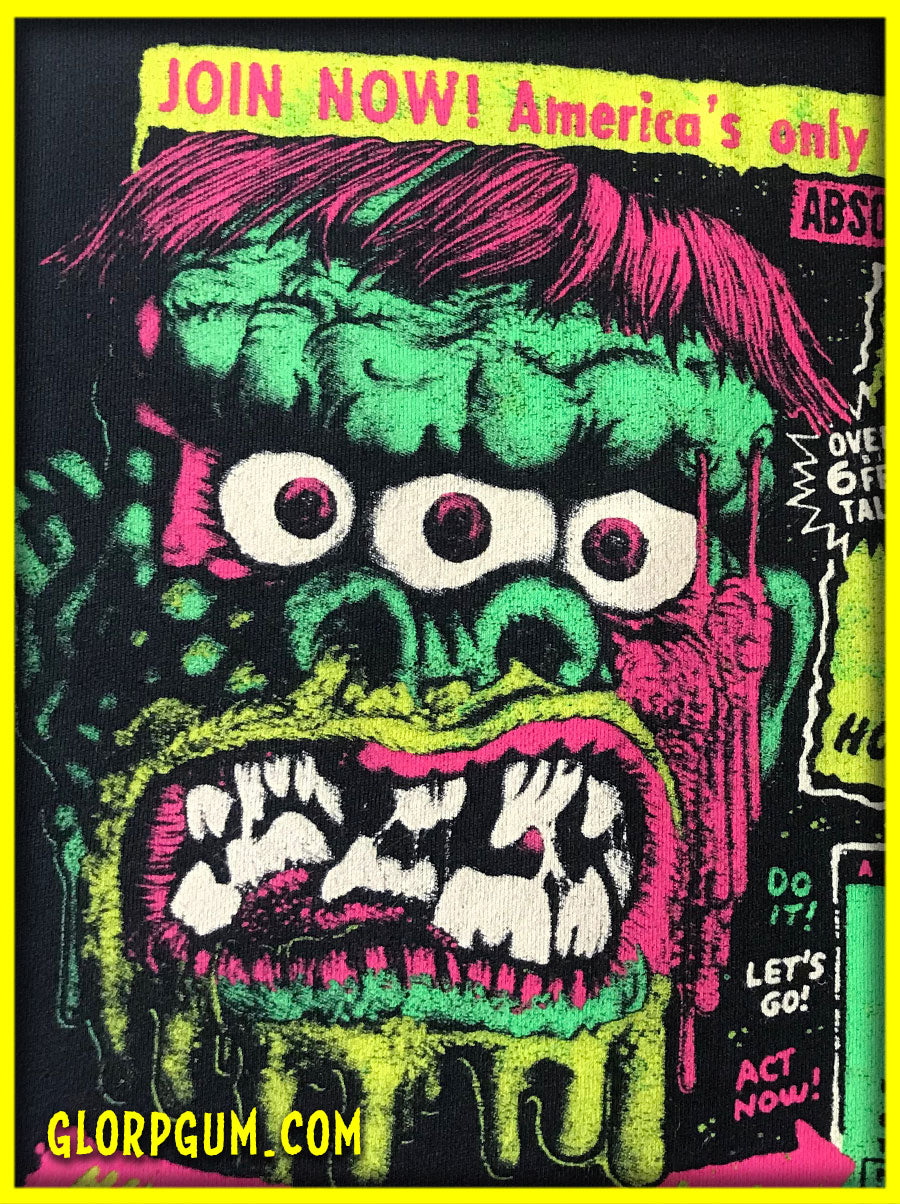 GLORP Fright Bite! (with FREE GLORP Monster T-Shirt)