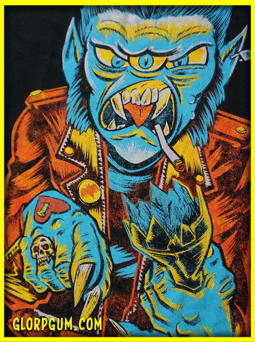 Fright Bite Monster Eye Chew! (With FREE Blood Brawler T-Shirt!)