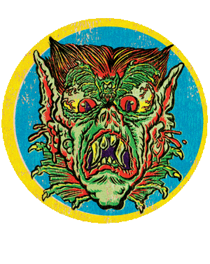 GLORP Vintage Monster Mask Sticker Pack!