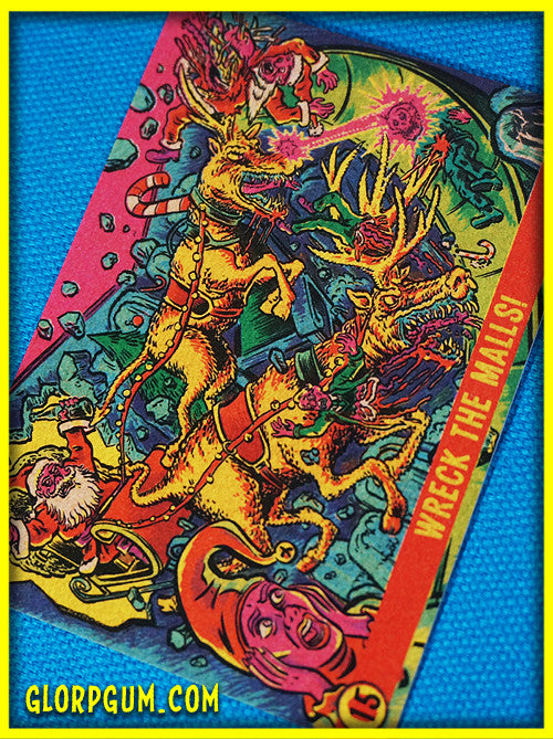 Santa Strikes! Holiday Trading Card Sets